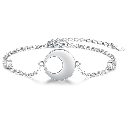 925 Sterling Silver Urn Bracelets for Ashes for Women - Cremation Bracelet Jewelry for Hold Ashes of Human & Pets - Keepsake memory jewelry Gifts