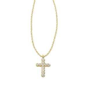 Cross Crystal Pendant Necklace, Fashion Jewelry for Women