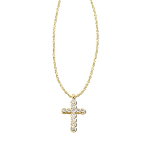 Cross Crystal Pendant Necklace, Fashion Jewelry for Women