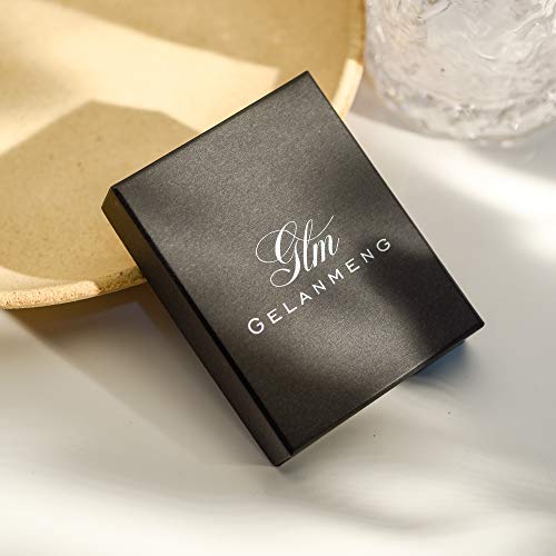 Lightweight Teardrop Hoop Earrings for Women - 14k Gold/White Gold Plated Large Oval Pull Through Hoop Earrings High Polished Statement Jewelry Gift for Women - Image 7