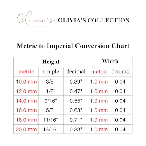 Olivia's Collection 14k White or Yellow Gold Lightweight Endless Hoop Earrings (10-20mm) True 1.0mm width. Piercing to Lobe, Upper-Lobe for a Woman, Man, Teens - Image 7