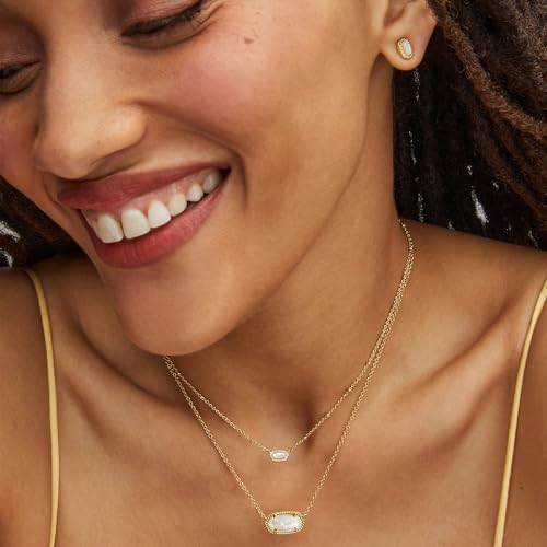 Mini Elisa 14k Gold-Plated Satellite Short Pendant Necklace, Fashion Jewelry for Women - Image 4