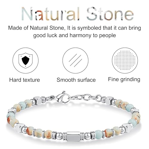 Beaded Bracelets for Women - Silver and Gold Boho Bracelets, Trendy Jewelry Gifts for Lover, Mom, Friends - Image 5